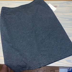 Grey pencil skirt